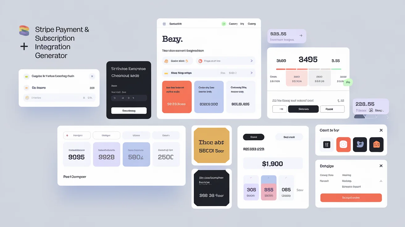 Stripe Payment & Subscription Integration Generator